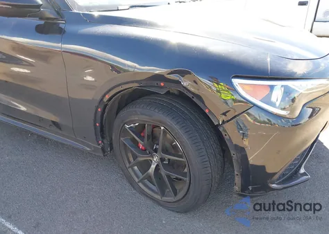 2021 Alfa Romeo Stelvio Ti Awd from USA, damaged, VIN ZASPAKBNXM7D18180